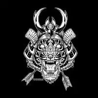Samurai Tiger T-Shirt - design