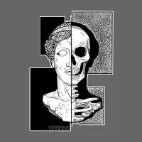 X-Ray Statue T-Shirt - design