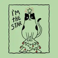 Cat Christmas - design