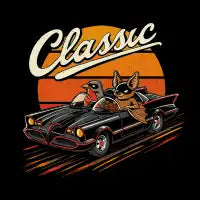 Classic car duo - design