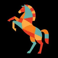 Horse Polygons - design