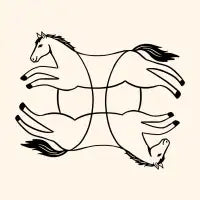 Horses Illusion - design