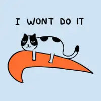 I WONT DO IT - design