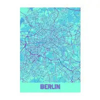 Berlin - Germary Galaxy City Map - design