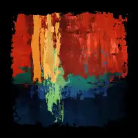 Abstract sunset - design