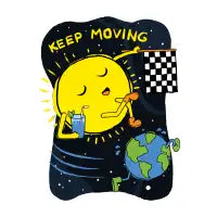 KEEP MOVING - design
