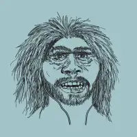Neanderthal 1 T-Shirt - design
