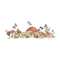 Mushroom Patch Vintage Cottagecore - design
