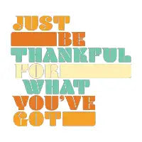 be thankful - design