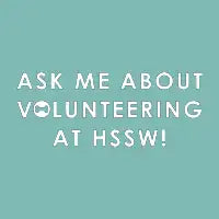 Ask Me About Volunteering - Dogs (White Print) - design