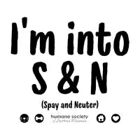 I'm Into S&N (Black Print) T-Shirt - design
