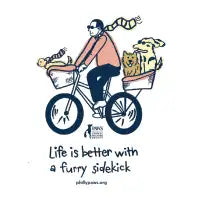 Life is Better with a Furry Sidekick - design