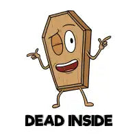 Dead Inside Pun - design