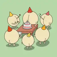 Buttday Farty - design