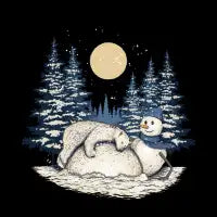 Bear and Snowman - design