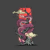 Pink Snake - design
