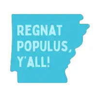 Regnat Populus- Teal T-Shirt - design