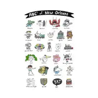 ABCs of New Orleans - design
