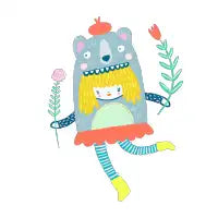 Bear Girl - design