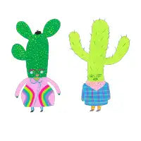 Mr and Mrs Cactus - design
