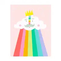 Rainbow Cloud King - design