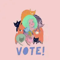 Voting Cat - design