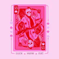 LUCK RUNS OUT - design