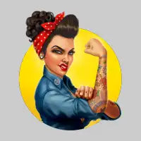 Rosie The Riveter - design