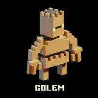 Voxel Adventures (Arcane) - Golem - design