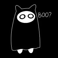 boo? (white) - design