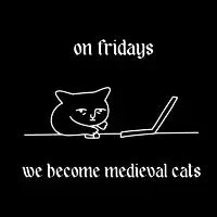 friday shirt (white) - design