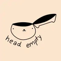 head empty - design
