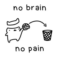 no brain - design