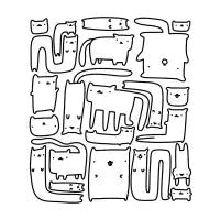 poorly drawn cats - design