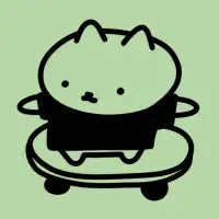 skate cat - design