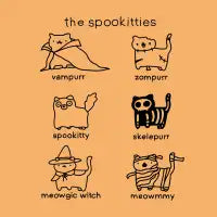 the spookitties - design