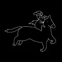 yeehaw! (white) - design
