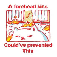 A forehead kiss could've prevented this cat - design