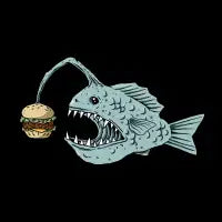 Anglerfish burger - design