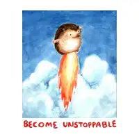 Become Unstoppable Hedgehog Rocket - design