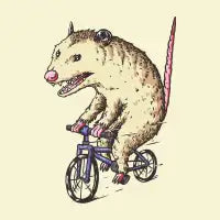 Bicycle Opossum - design