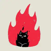 Black Cat Fire - design