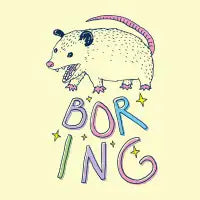 Bored Opossum - design