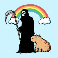 Capybara and death - design