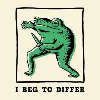 I beg to differ frog - design