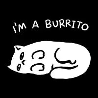 I'm a burrito cat - design