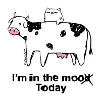 I'm in the mood today cat - design