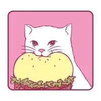 Kitty burger bite - design