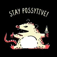 Positivity Opossum - design