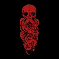Red Skull Kraken - design